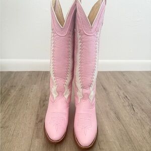 Pink Western Cowboy Boots